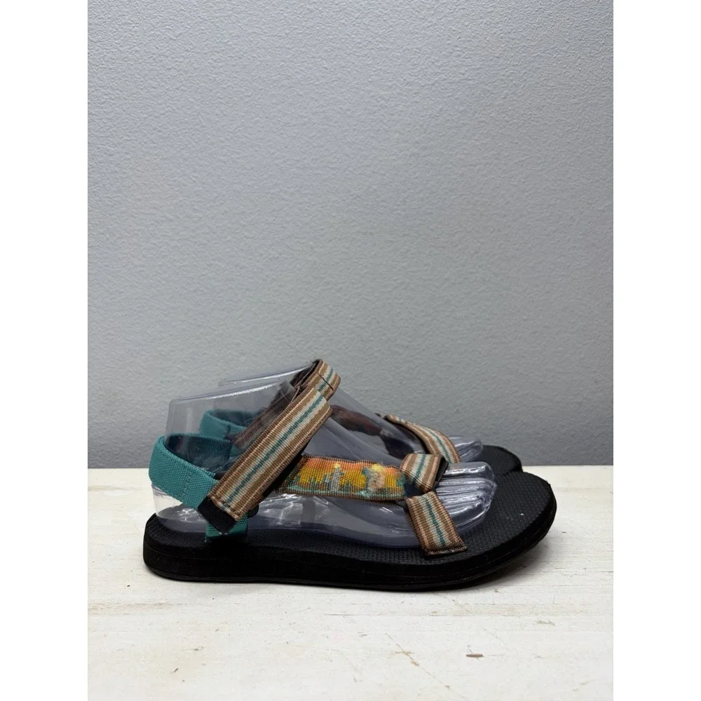 Teva Cactus Sunset Original Universal Sandals Womens Size 8 Multicolor Strappy